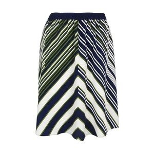 Tommy Hilfiger Women's Chevron-Stripe Skirt size L